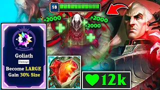 When Swain Gets Infinite Scaling Health In Arena Mode (BIGGEST SWAIN EVER) | 2v2 Arena