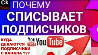 Ютуб[2020 г.] Отписывает Подписчиковпочему, зачем и что делать дальшев такой ситуации..