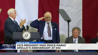 Vice President Mike Pence marks Apollo 11 anniversary