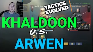 Khaldoon vs Arwen - Season 7 Tactics Evolved - LOTR Rise to War