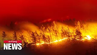 Recent wildfires in North America, Siberia lead to largest global total of wildfire carbon...
