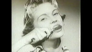 First Ever UK TV Commercial, Gibbs SR Toothpaste, Ice Block,  22nd September 1955