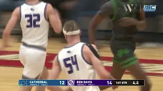 Ben Davis downs Cathedral to advance to semi-state