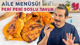 AİLE MENÜSÜ: Peri Peri Soslu Tavuk, Gurme Patates Kızartması, Kolay Turşu Tarifi