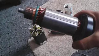 Harley Ironhead XLH starter re-assembly