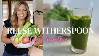 Making the Reese Witherspoon Green Smoothie