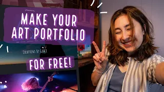 How to Make a FREE Art Portfolio