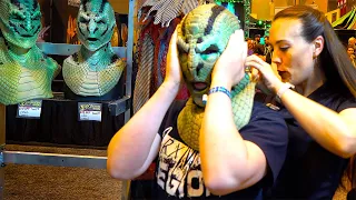 Silicone Mask Try On at Transworld Halloween Tradeshow | CFX Masks