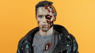 The Terminator T-800 Battle Damaged Version Sixth Scale Figure Review