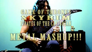 Game of Thrones, Skyrim, Pirates of the Caribbean heavy metal mashup!!!