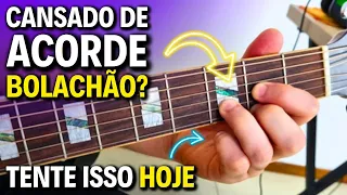 Troque D, A, Bm, G por ALGO MARAVILHOSO - Use esses MACETES no tom de Ré maior - Aula De Violão