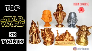 Top 7 Star Wars 3D Printing Timelapses in 4K