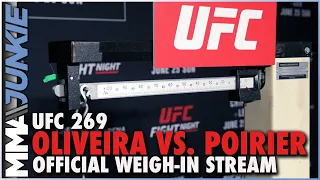 UFC 269 official weigh-ins | Archive