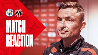 Paul Heckingbottom | Match Reaction | Manchester City 3-0 Sheffield United FA Cup Semi-Final