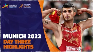 Day Three Highlights - European Athletics Championships - Munich 2022