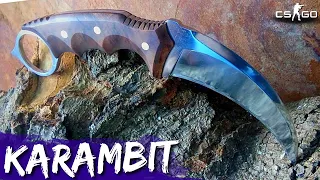 COMO FAZER FACA KARAMBIT