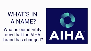 Who is AIHA?