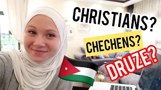 Who lives in Jordan? Bedouins, Circassians, Chechens, Armenians...