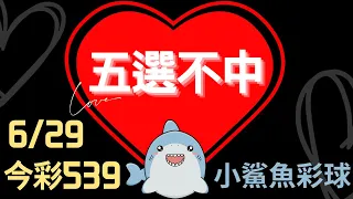 539不出牌│小鯊魚五選不中分享 #不出牌 #539