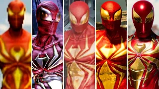 Classic Iron Spider Suit Evolution in Spider-Man Games