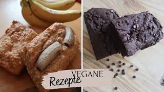 VEGANE Rezept für den Süßen Zahn 😍 | Bananenbrot, schokokuchen und baked oats 🤤