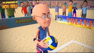 Volley Ball Match In Juhu Beach | Hindi Cartoon | Motu Patlu | New Episodes | S13 | #spot