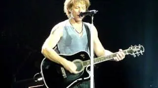 Bon Jovi - It's Hard Letting You Go - Live at the O2 Arena - 26th June 2010 (full song)