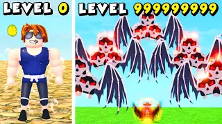 EM BUSCA DO MYTHICAL PET LEVEL MÁXIMO NO ROBLOX STRONGEST PUNCH SIMULATOR