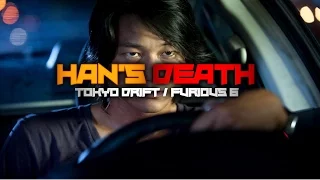 Han's Death In Tokyo Drift And Furious6 Side By Side