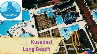 Kusadasi Long Beach in Turkey. Кушадасы Лонг Бич. Турция.