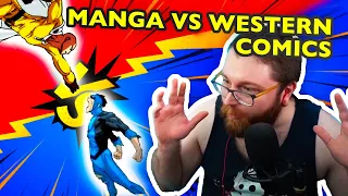 Vaush on Manga VS Western Comics