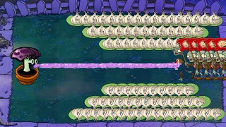 Plants vs Zombies balltez Scaredy shroom vs Garlic vs Zombies