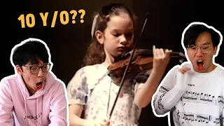 Reacting to World-Class Soloists' Childhood Violin Performances