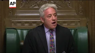 UK: Speaker rejects second Brexit vote