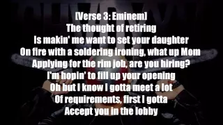 Eminem - Psychopath Killer ft.  Slaughterhouse & Yelawolf Lyrics