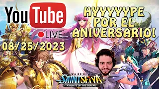 VIDEO HYPE POR EL ANIVERSARIO!! ADELANTO DE EVENTOS Y LUEGO PVP! Saint Seiya Awakening KOTZ