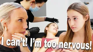 We Surprise Her with getting a NEW Piercing!  Does she say NO?!?