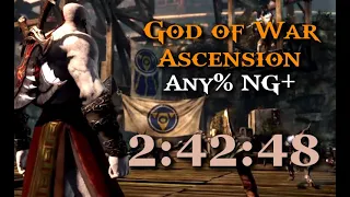 God of War: Ascension Any% NG+ in 2:42:48