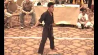 Taylor Lautner - Sport Karate / Martial Arts Tricking - age 11 (2003 World Series of Martial Arts)