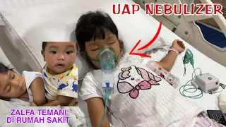 FATHIA UAP NEBULIZER DI RUMAH SAKIT DITEMANI ZALFA 💉| QIFA AGUNG