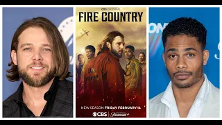 Interview: Max Thieriot and Jordan Calloway talk Fire Country Season 2