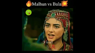 apni had me rahe Malhun Hatun 🔥| Bala angry on Malhun Hatun |Kurulus Osman Urdu season 2 #shorts