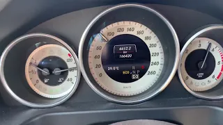 2015 Mercedes E250 204 hp bluetec 4 matic Acceleration 0-170 km/h hızlanma