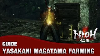 Nioh - Yasakani Magatama Farming Run (Best Amulet Accessory in the Game, NG+)