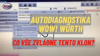 WOW! Würth autodiagnostika (kopie) | Co všechno umí | představení funkcí | zapojení ve vozidle