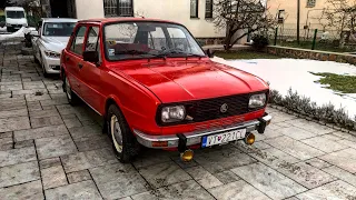 Škoda 120 jazda / Cold start /