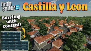 “CASTILE & LEON (NEW HORIZON)” FS22 MAP TOUR! | INCREDIBLE NEW MOD MAP! (Review) PS5.