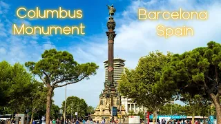 Columbus Monument Barcelona Spain