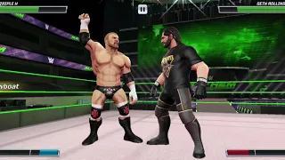 Triple H VS Seth Rollins WWE Mayhem