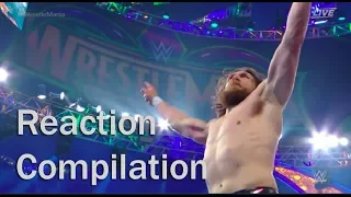 Daniel Bryan Returns Wrestlemania 34 REACTION COMPILATION